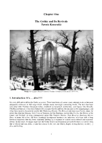 Chapter One the Gothic and Its Revivals Yannis Kanarakis