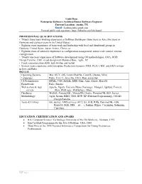 Linh Chau Enterprise Software Architect
