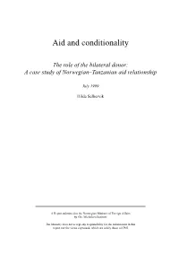 Aid and Conditionality