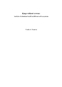 Kings Without Crowns: Analysis of Abundant Bacilli in Different Soil Ecosystems