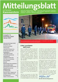 Mitteilungsblatt Dezember 2020/Januar 2021