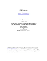 NET Institute*