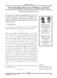 The Embedding Theorems of Whitney and Nash