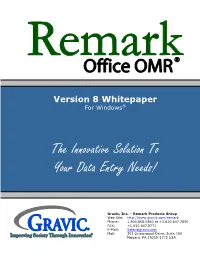 The Innovative Solution to Your Data Entry Needs!