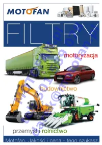 51660 WIX FILTERS Zastosowanie/Applications