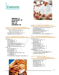 COPYRIGHTED Materialusing Herbs and Spices 84 Preventing Falls 37 Preventing Strains and Injuries from Lifting 38 CHAPTER 15 MENUS, RECIPES, and COST MANAGEMENT 86