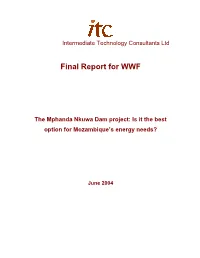 Final Report for WWF