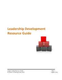 Resource Guide