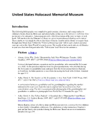 United States Holocaust Memorial Museum