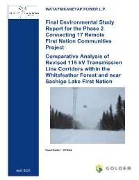 Draft Environmental Study Report for the Phase 2 Connecting 17 Remote