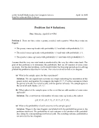 Problem Set 9 Solutions