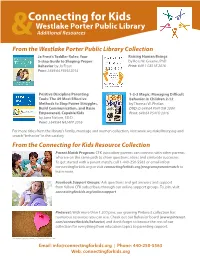 Behavior Handout