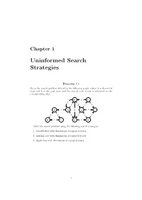 Uninformed Search Strategies