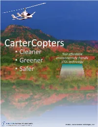 Cartercopters
