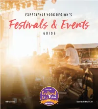 Guide Experience York Region's