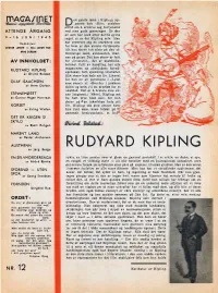 RU DYA,RD Kl PLI NG EN SELVMORDERSAGA Rykte, En Lit;N Passiar Over Et Glass, En Gammel Protokdll I Et Arkiv, En Drøm, Et Syn, Av Andre Blerke