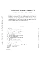 Arxiv:1710.07481V1 [Q-Fin.PR] 20 Oct 2017 Appendix A
