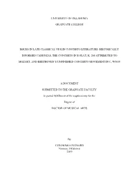 Historically Informed Cadenzas, the Concerto in E-Flat, K