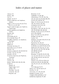 Index of Places and Names