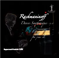 Rachmaninoffdanses Symphoniques