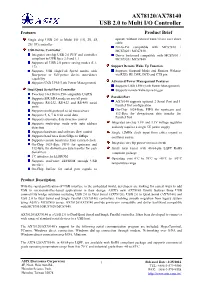 Single Chip Microcontroller