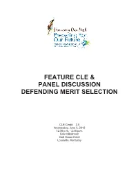 2012 Annual Convention Materials