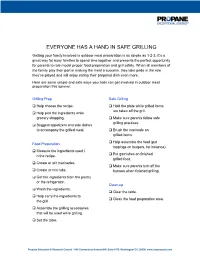 Everyone Has a Hand in Safe Grilling