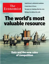 The World's Most Valuable Resource