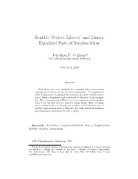 And Marx's Equalized Rate of Surplus-Value