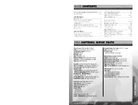 2004 Softball Quick Facts Guide Contents
