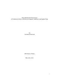 Does Aid Motivate Democracy? a Preliminary Study on Official Development Assistance and Regime Type