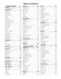 Table of Contents