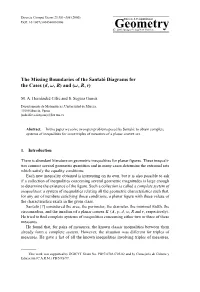 The Missing Boundaries of the Santaló Diagrams for the Cases (D