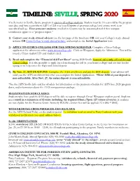 Timeline and Fee Schedule Document