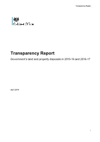 Transparency Report