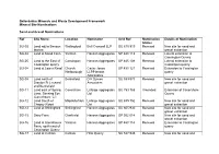 Oxfordshire Minerals and Waste Development Framework Mineral Site Nominations