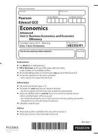 Pearson Edexcel