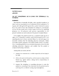 Bill Analysis for File Copy 93