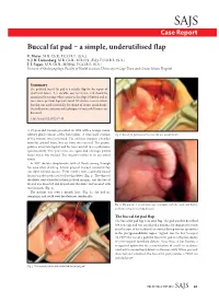 Buccal Fat Pad – a Simple, Underutilised Flap E