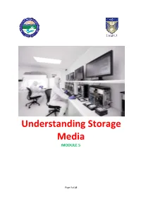 Module 05 Understanding Storage Media and File System