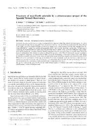 Arxiv:1302.5375V1 [Astro-Ph.IM] 21 Feb 2013 Srn Ah./AN / Nachr
