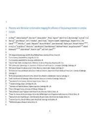 Phenome-Wide Mendelian Randomization Mapping The