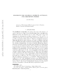Goldbach for Gaussian, Hurwitz, Octavian and Eisenstein Primes