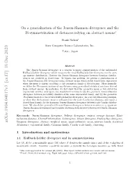 On a Generalization of the Jensen-Shannon Divergence and the Jensen-Shannon Centroid