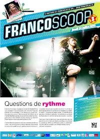 Questions De Rythme