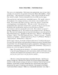 Rainer Maria Rilke – Ninth Duino Elegy