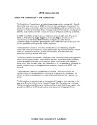 RF Annual Report