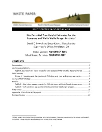 Site Potential Tree Heights WP