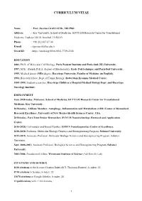 Curriculum Vitae