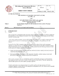 Elevating and Amusement Devices Safety Division
